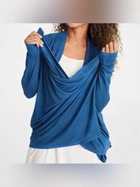 M/L🧲 Magnetic Me Do It All Modal Drape Front Cardigan North Sea Magentic Closure
